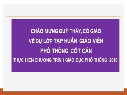 Bài giảng Hướng dẫn sử dụng phương pháp dạy học và giáo dục phát triển phẩm chất, năng lực học sinh phổ thông môn Ngữ văn