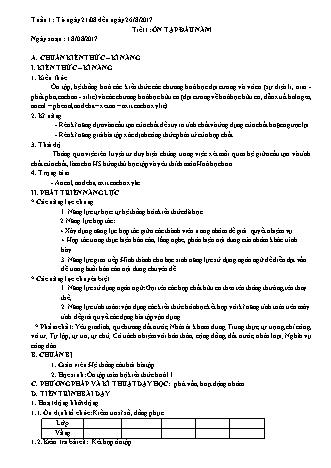 Giáo án phát triển năng lực Hóa học 12 theo CV3280 - Chương trình cả năm - Năm học 2017-2018