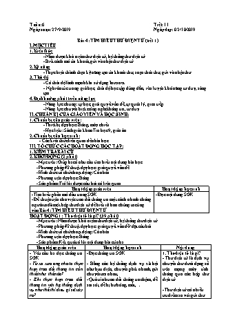 Giáo án phát triển năng lực Tin học 9 theo CV3280 - Tiết 11+12, Bài 4: Tìm hiểu thư điện tử - Năm học 2019-2020