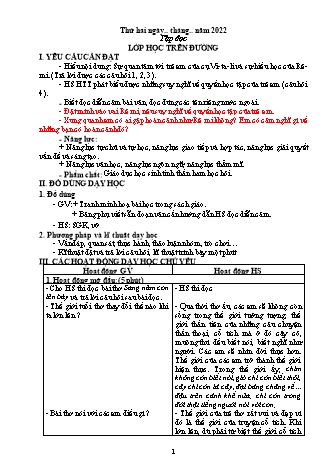 Giáo án Tổng hợp các môn theo Lớp 5 theo CV3969 - Tuần 34 - Năm học 2021-2022