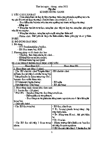 Giáo án Tổng hợp các môn theo Lớp 5 theo CV3969 - Tuần 8 - Năm học 2021-2022