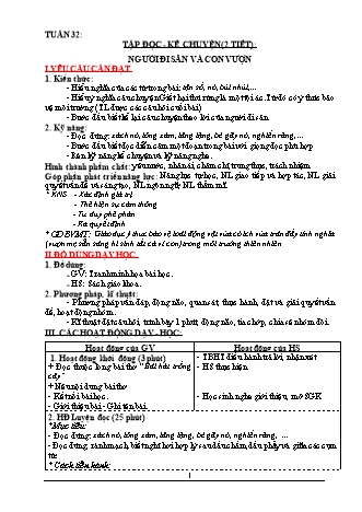 Giáo án điện tử Lớp 3 (Công văn 2345) - Tuần 32