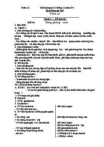 Giáo án điện tử Lớp 3 - Tuần 12 - Tạ Thị Hải Hà