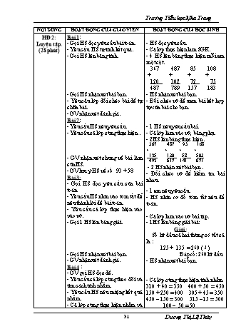 Giáo án điện tử Lớp 3 - Tuần 2 - Dương Thị Lệ Thủy