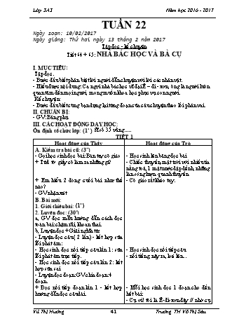 Giáo án điện tử Lớp 3 - Tuần 22 - Vũ Thị Hường