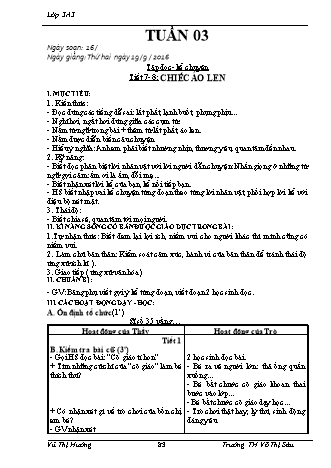 Giáo án điện tử Lớp 3 - Tuần 3 - Vũ Thị Hường