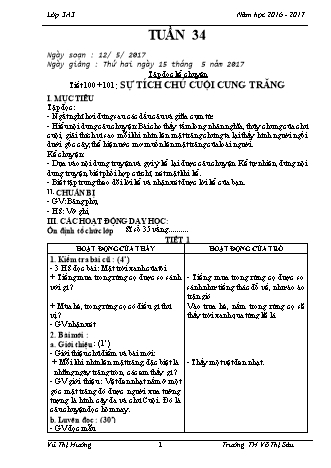 Giáo án điện tử Lớp 3 - Tuần 34 - Vũ Thị Hường