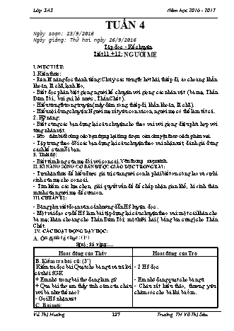 Giáo án điện tử Lớp 3 - Tuần 4 - Vũ Thị Hường