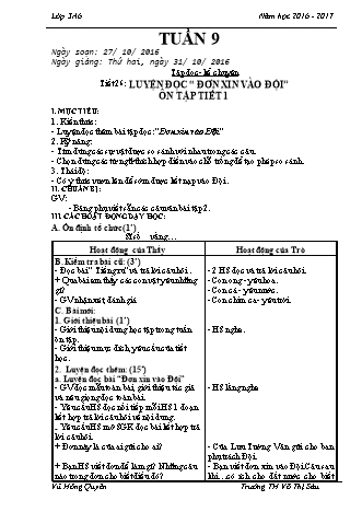 Giáo án điện tử Lớp 3 - Tuần 9 - Vũ Hồng Quyên