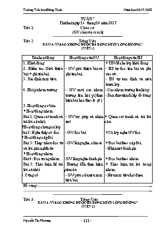 Giáo án điện tử Lớp 3 VNEN - Tuần 7 - Nguyễn Thị Phượng