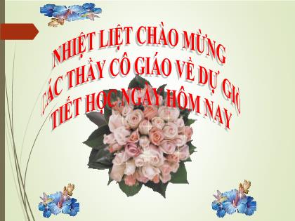 Bài giảng Hình học Lớp 8 - Bài 4: Hình bình hành