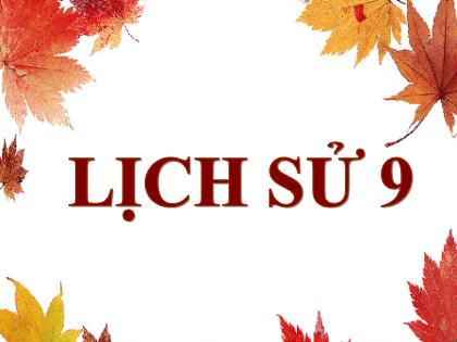 Bài giảng Lịch sử Lớp 9 - Tiết 13, Bài 11: Trật tự thế giới mới sau chiến tranh thế giới thứ hai