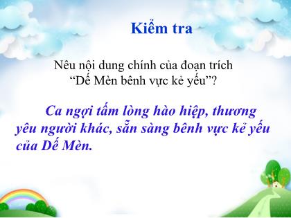 Bài giảng Tiếng Việt Lớp 4 - Tập đọc: Mẹ ốm - Trường Tiểu học Tân Long Hội A