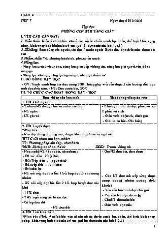 Kế hoạch bài dạy Lớp 5 - Tuần 4 - Năm học 2021-2022 - Trường Tiểu học Tân Long Hội A