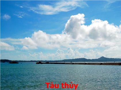 Bài giảng Mầm non Lớp Mầm - Đề tài: Phương tiện giao thông đường thủy - Trường Mầm non Ba Trại B