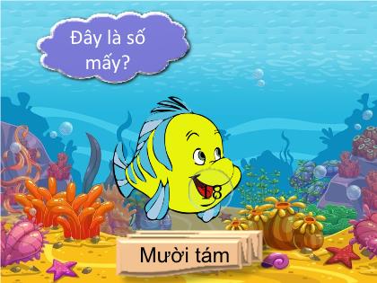 Mẫu trò chơi PowerPoint - Trò chơi: Đây là số mấy?